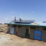 Sonnenkollektoren Äthiopien Simien - Elektrifizierungsarbeiten Schule von Sona Sonnenkollektoren Äthiopien Simien