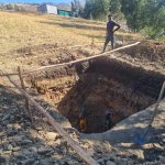 Excavation des latrines